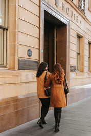 Wool Blend Jacket - Tan