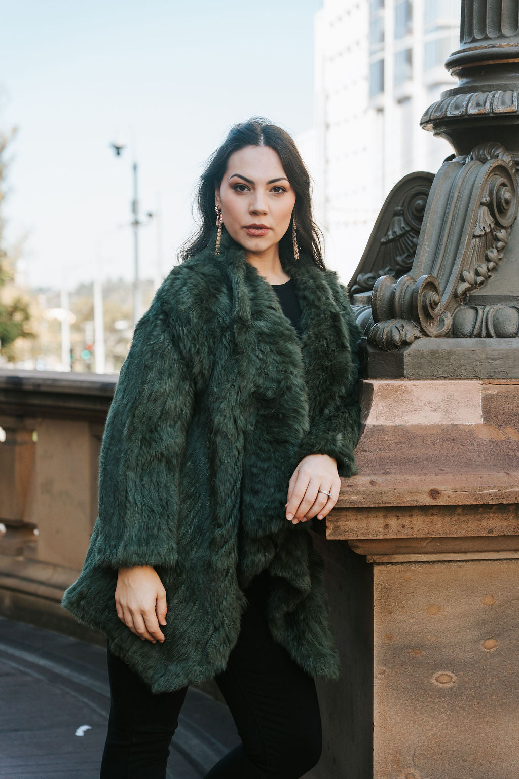 Fur Jacket Waterfall - Elf