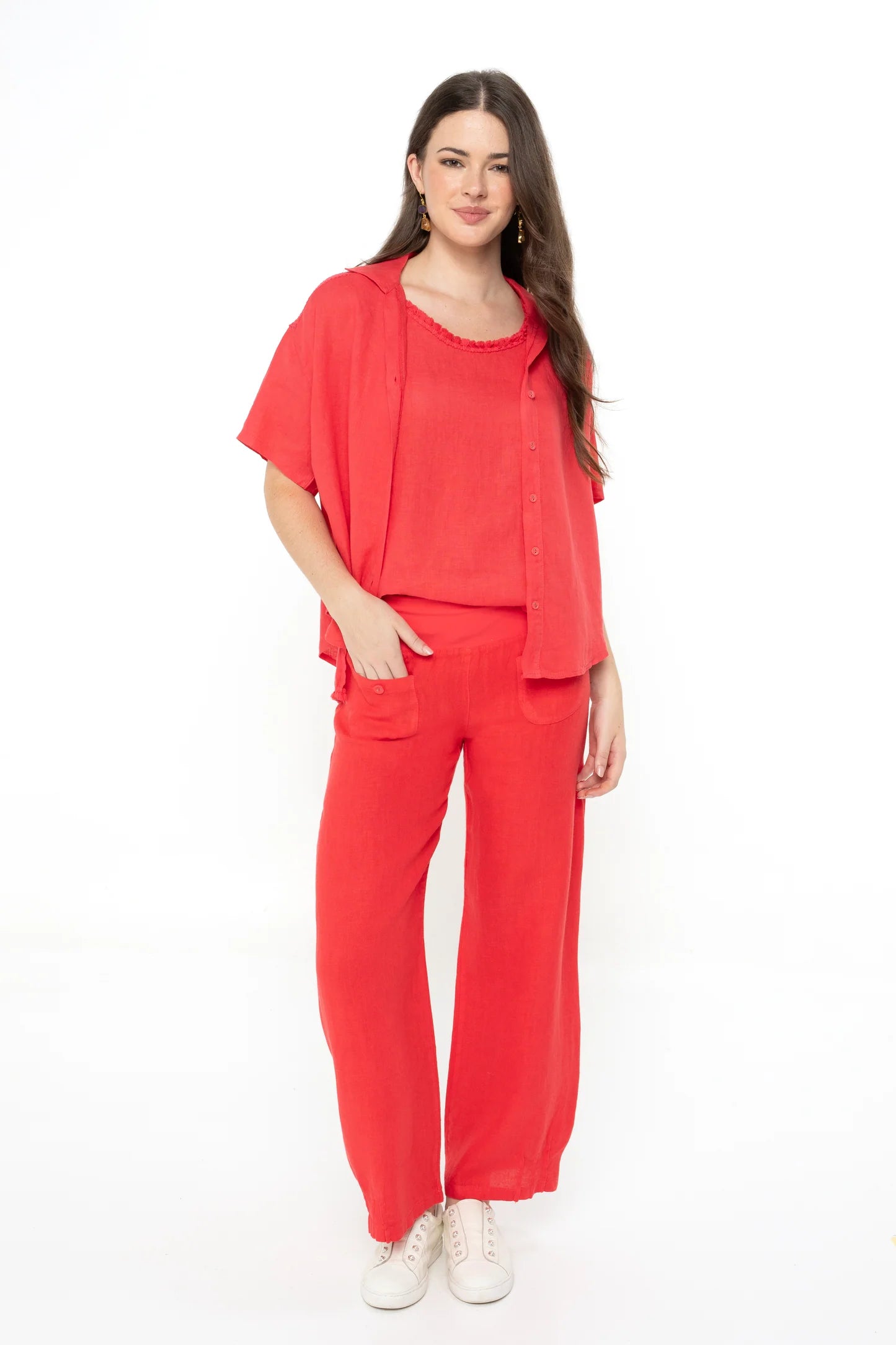 Willow Pant - Pomegranate