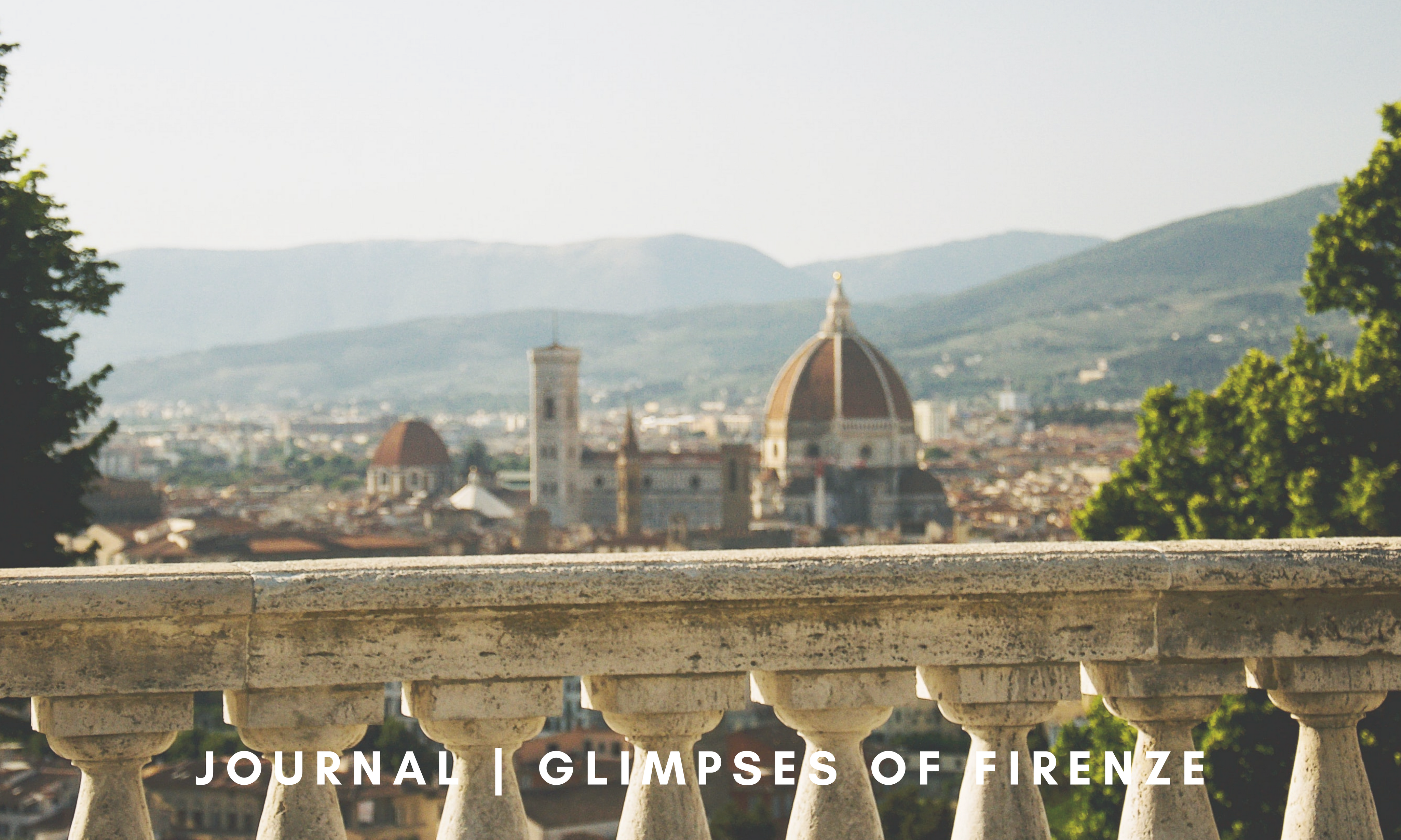 Glimpses of Firenze