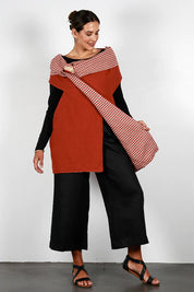 Bessie Vest - Brick Check