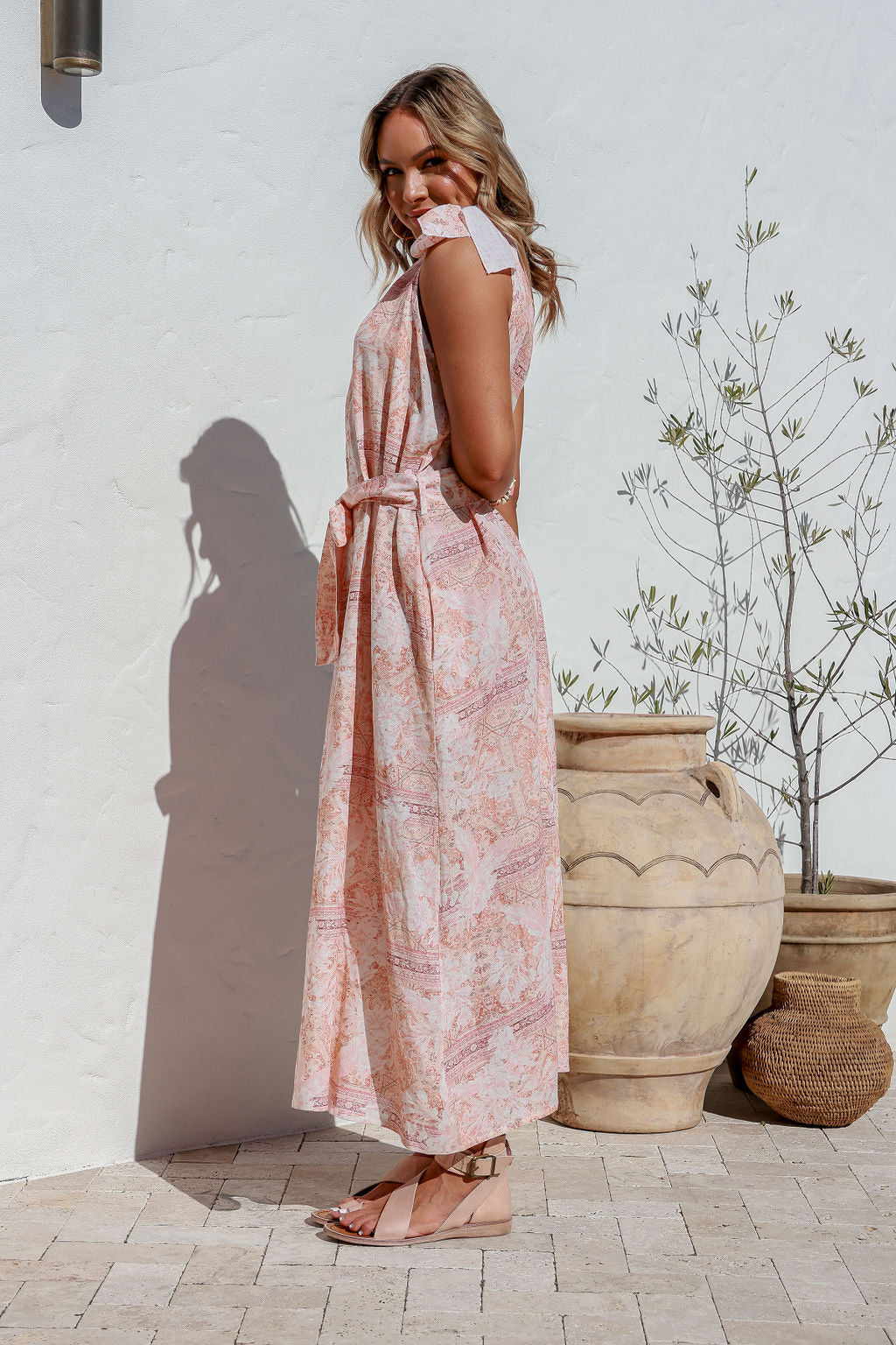 Papavero Linen Dress - Purity