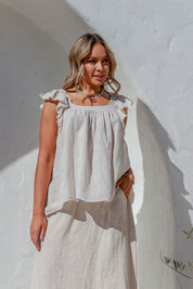 Empatica Linen Top - Black