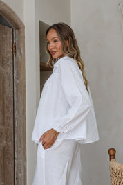 Melissa Shirt - White