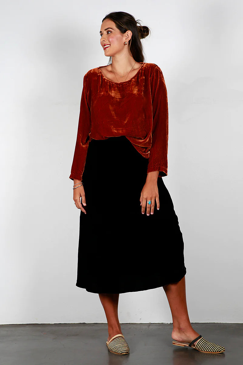 Verity Velvet Shirt