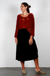 Verity Velvet Shirt