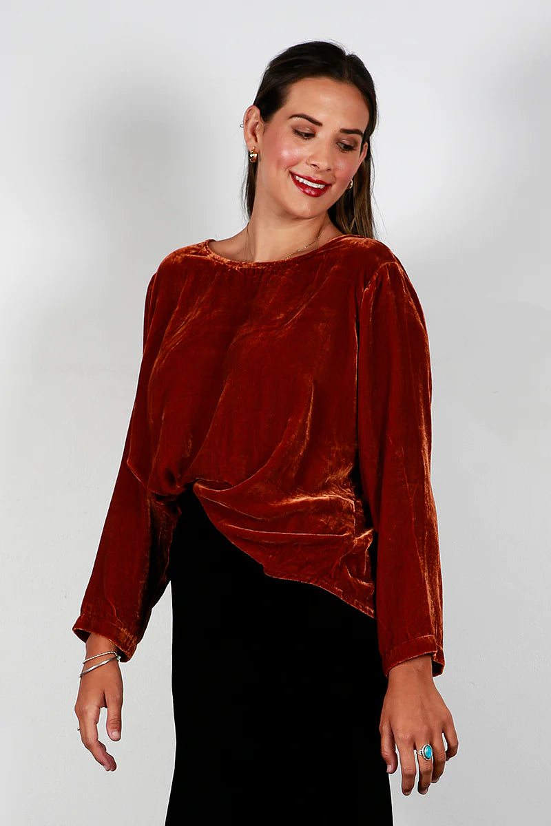 Verity Velvet Shirt