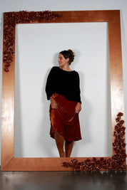 Iris Velvet Skirt