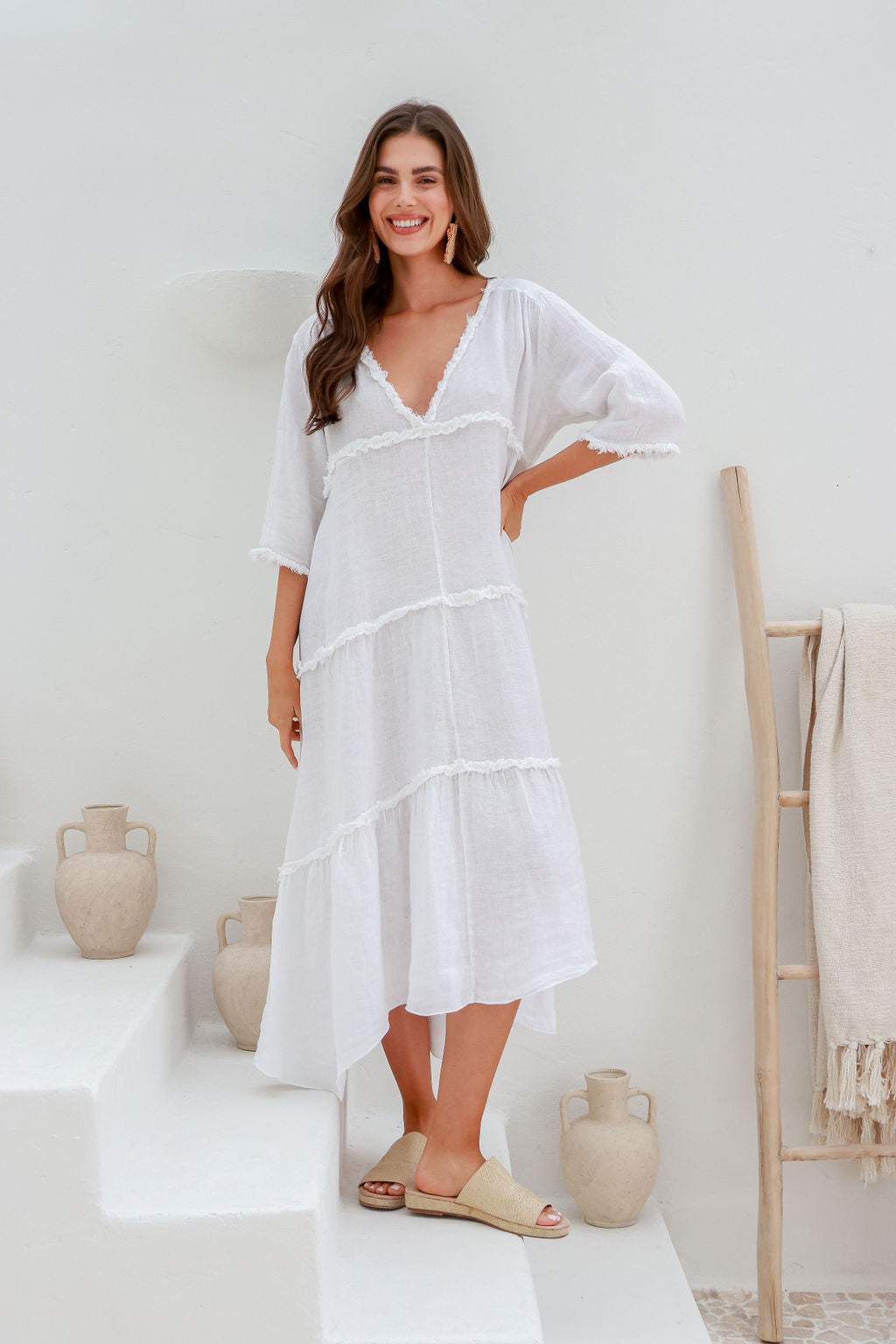 Emily Dress - White