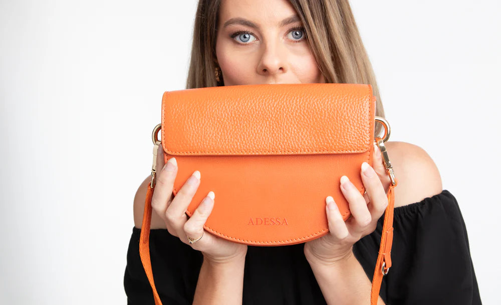 Berlin Crossbody Bag - Tangelo