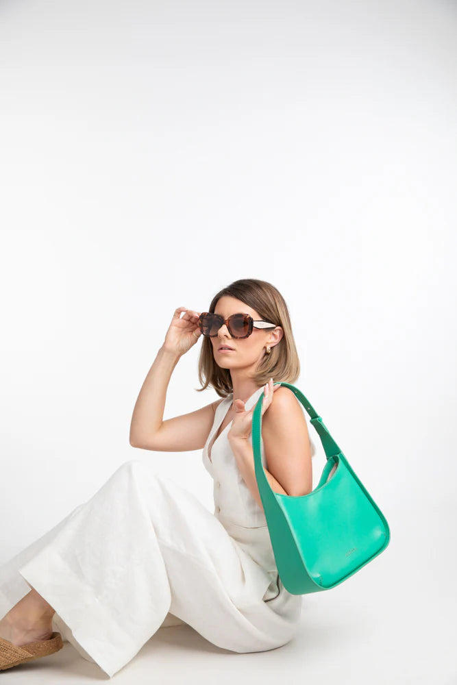 Arezzo Shoulder Bag - Emerald