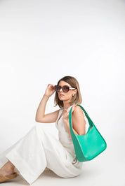 Arezzo Shoulder Bag - Emerald