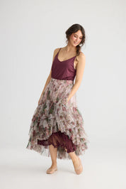 Ballerina tutu skirt - Wild Pink Rose