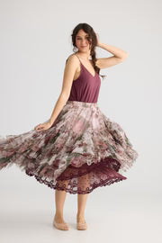 Ballerina tutu skirt - Wild Pink Rose