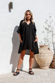 Felice Linen Dress - Dune
