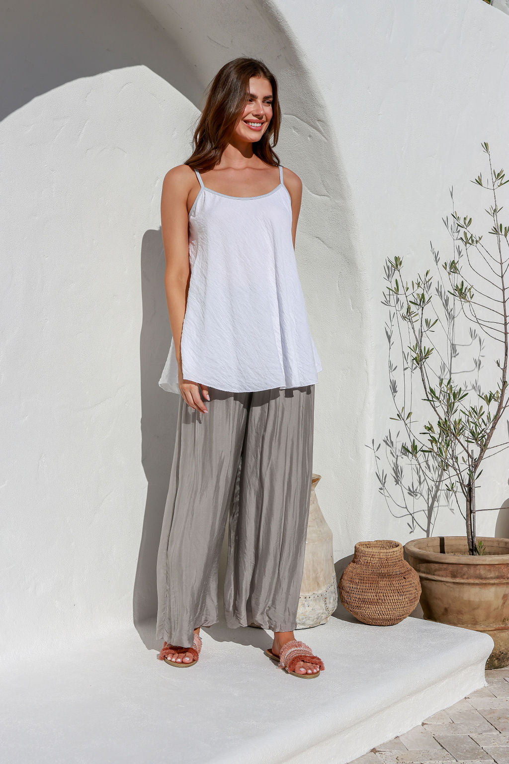 Sole Singlet - White