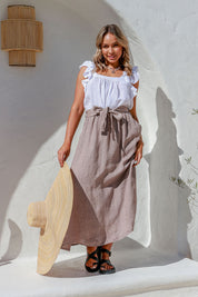 Empatica Linen Top - Rose