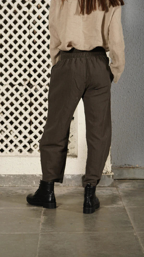 Benton Linen Blend Pants - Khaki