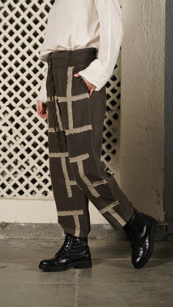 Benton Linen Blend Pants - Khaki