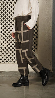 Benton Linen Blend Pants - Khaki