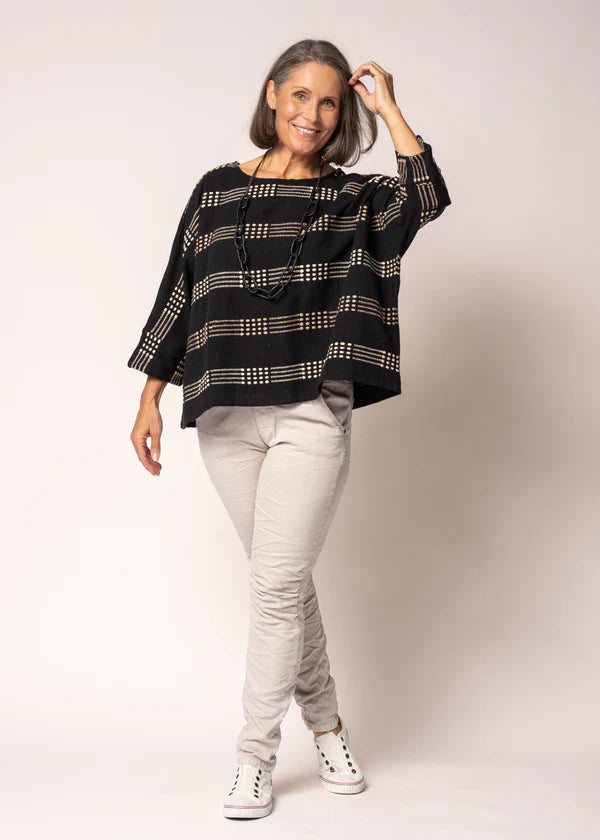Malibu Cotton Top - Onyx