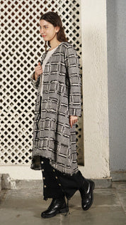 Akiro Linen Blend Jacket - Onyx