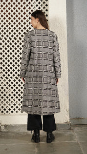 Akiro Linen Blend Jacket - Onyx