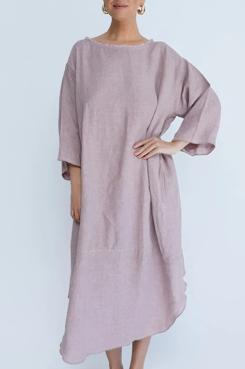 Eadie Malle Linen Dress - Lilac