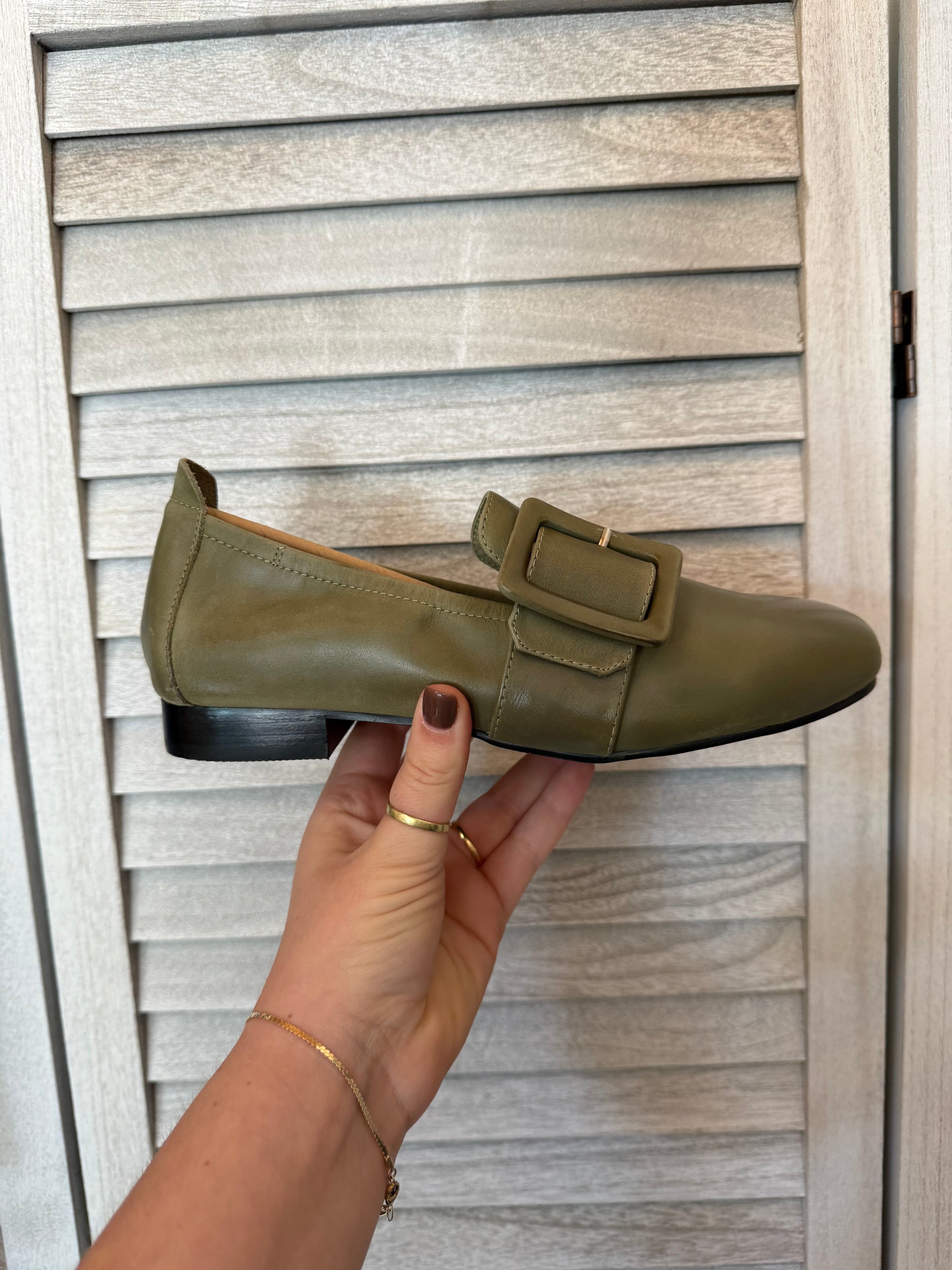 Angourie Shoes - Green
