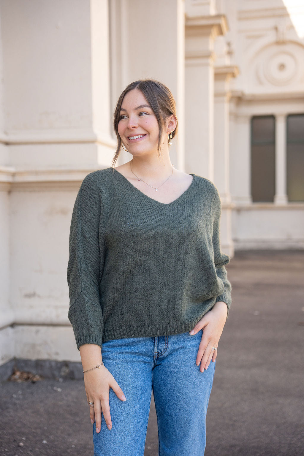 Daria Jumper - Olive