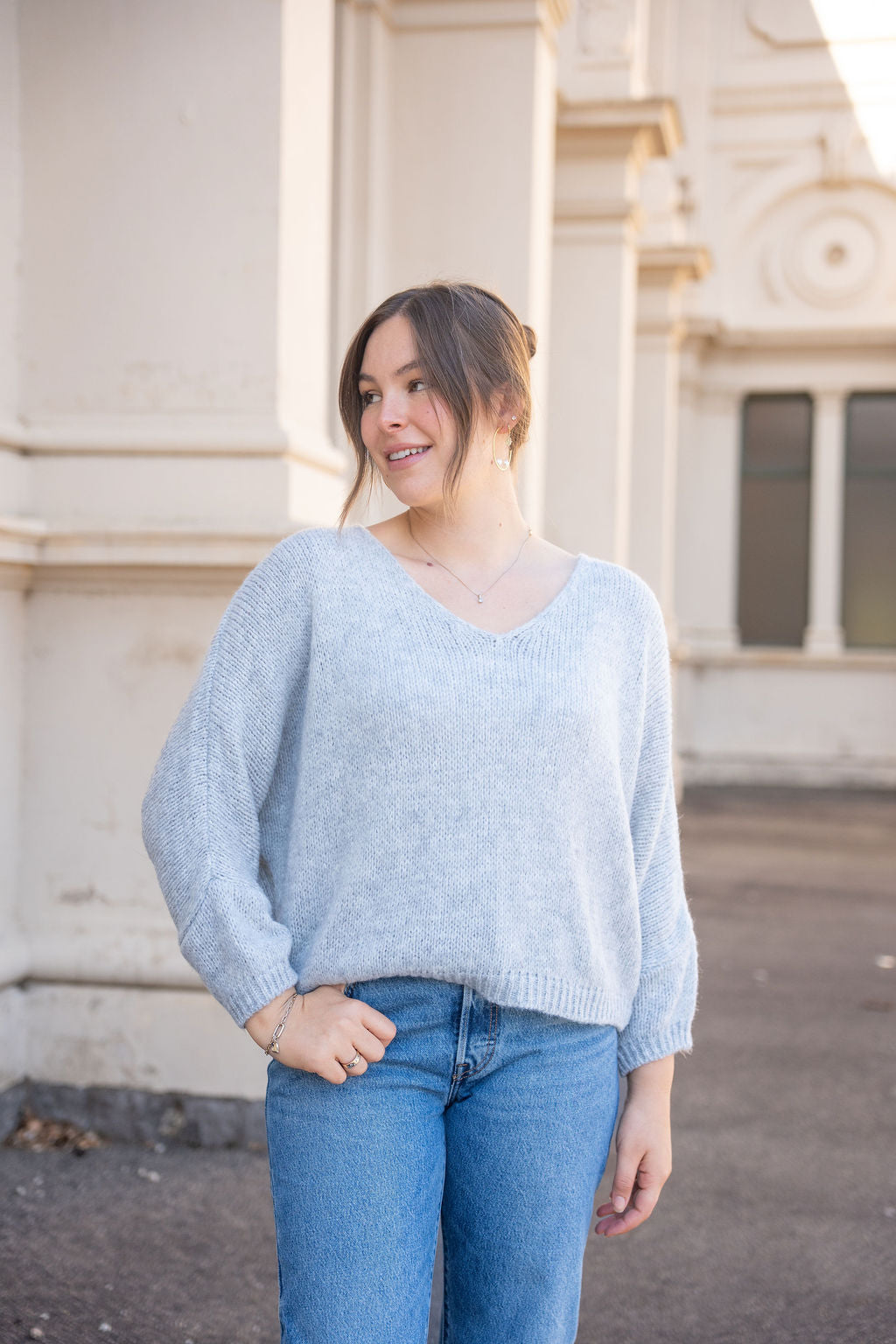 Daria Jumper - Soft Grey