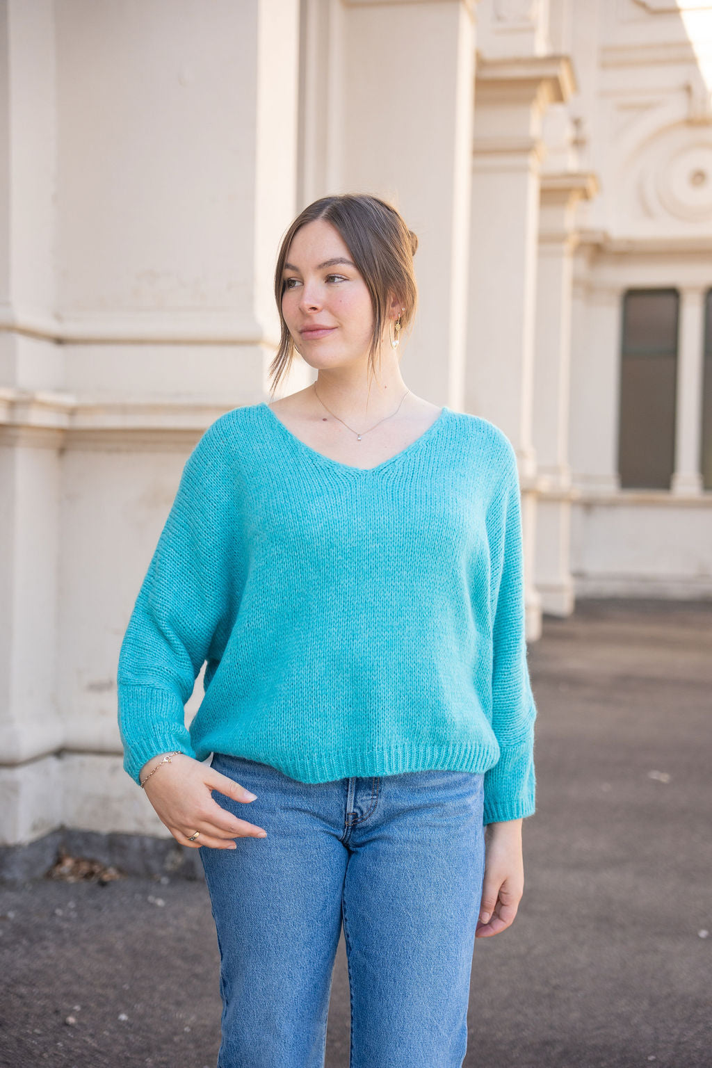 Daria Jumper - Turquoise