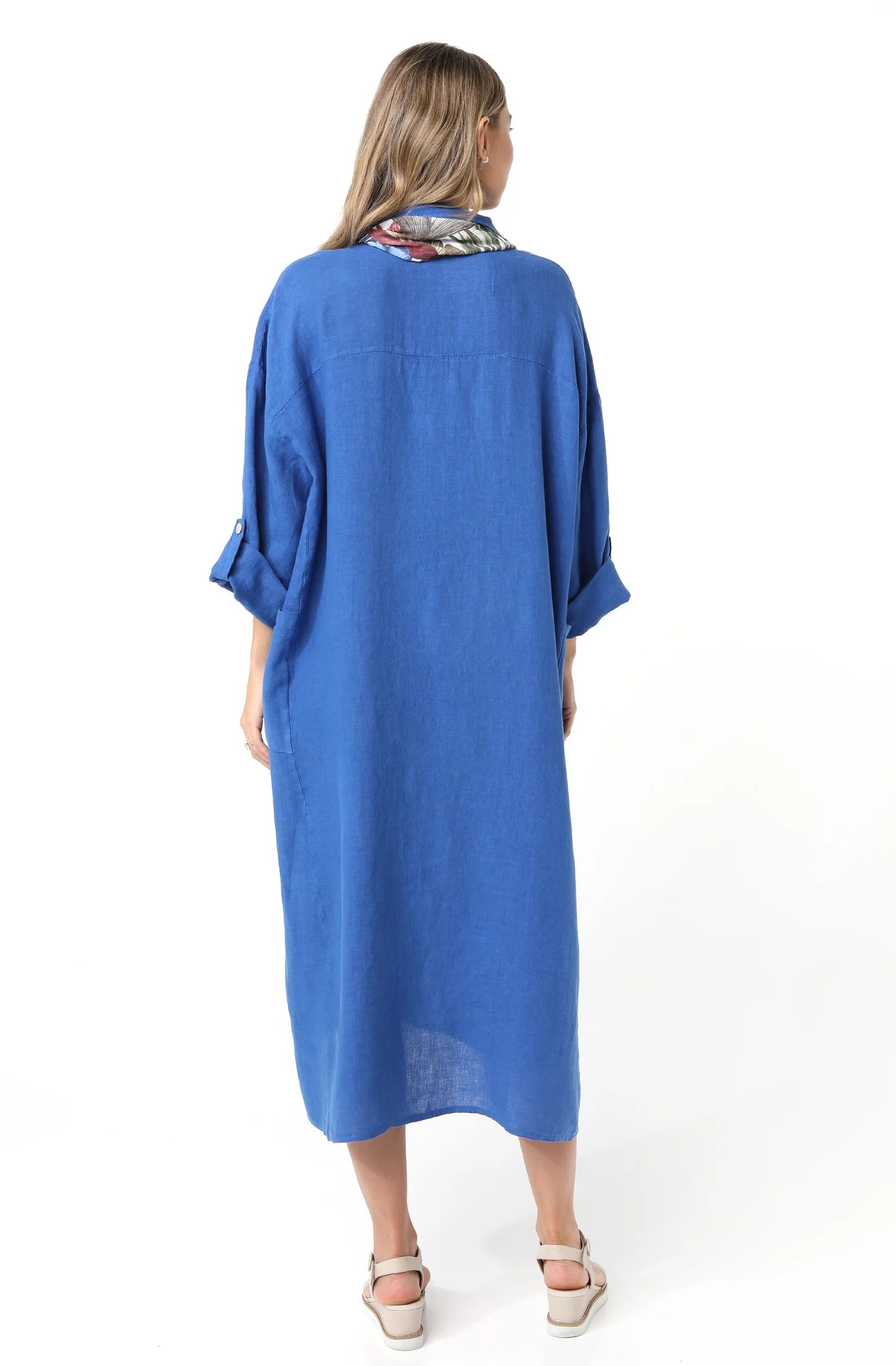 Billie Dress - Royal Blue