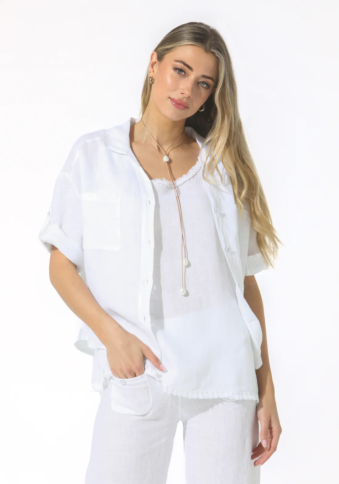 Mila Jacket - White