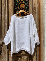 Ottana Top - White Combo