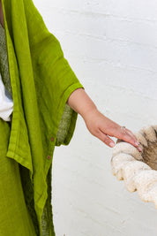 Badesi Jacket - Moss Green Mesh