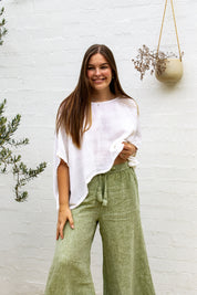 Anela Top - Ivory Combo