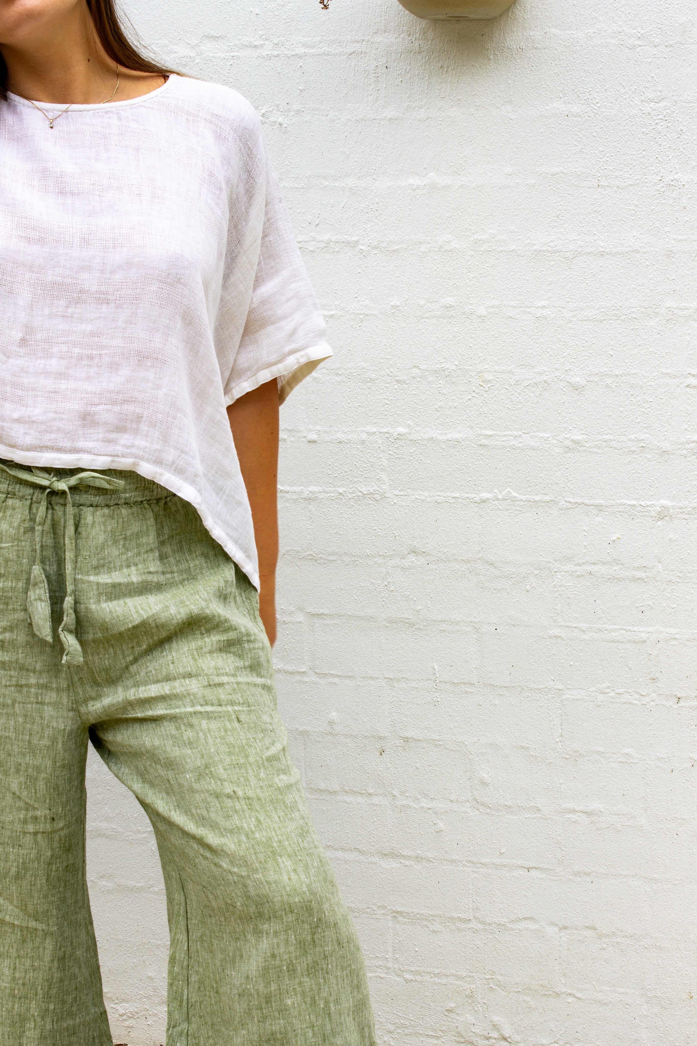 Anela Top - Ivory Combo