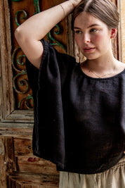Anela Top - Black Combo