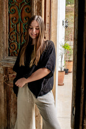 Anela Top - Black Combo