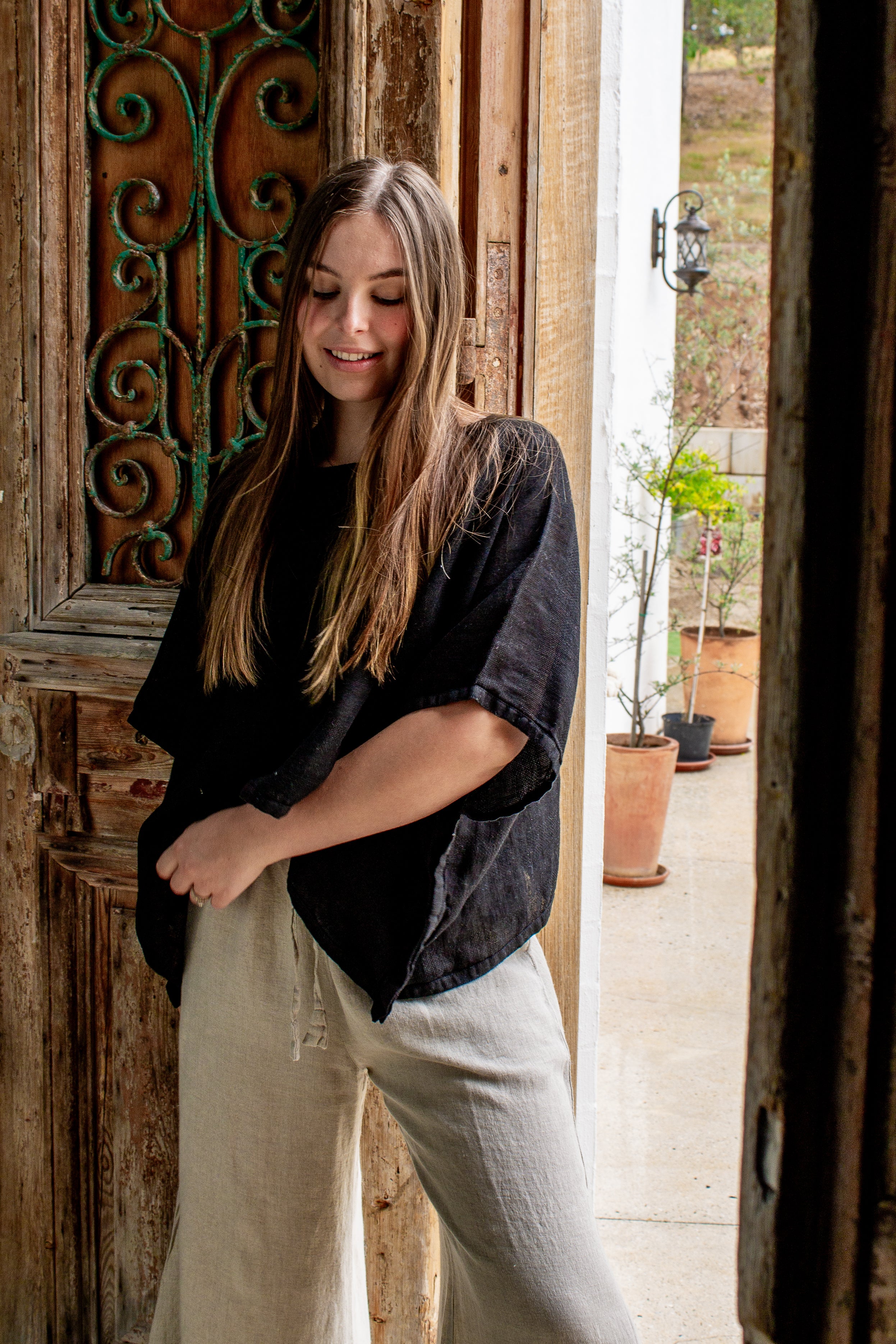 Anela Top - Black Combo