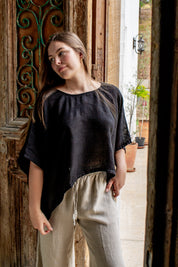 Anela Top - Black Combo
