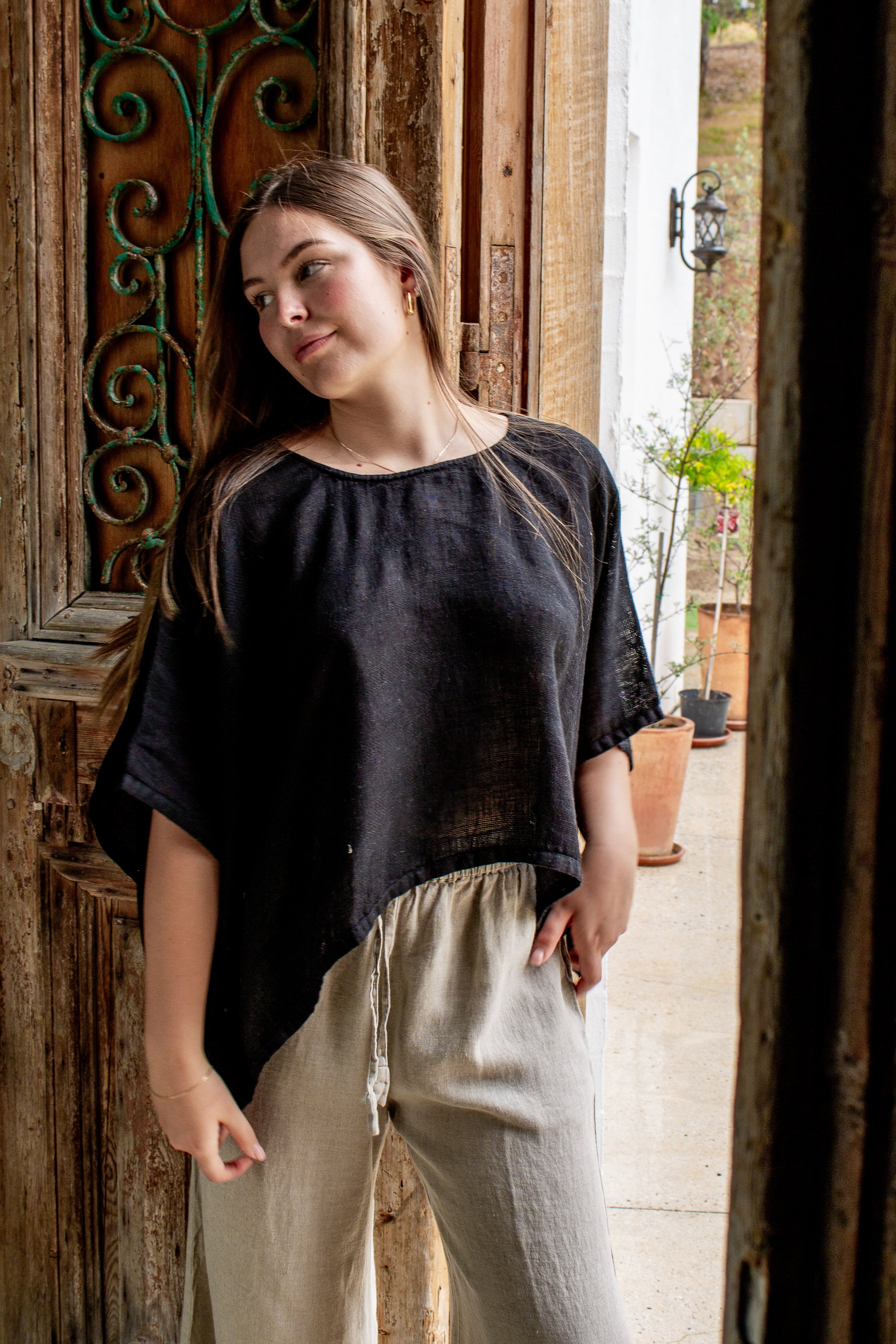 Anela Top - Black Combo