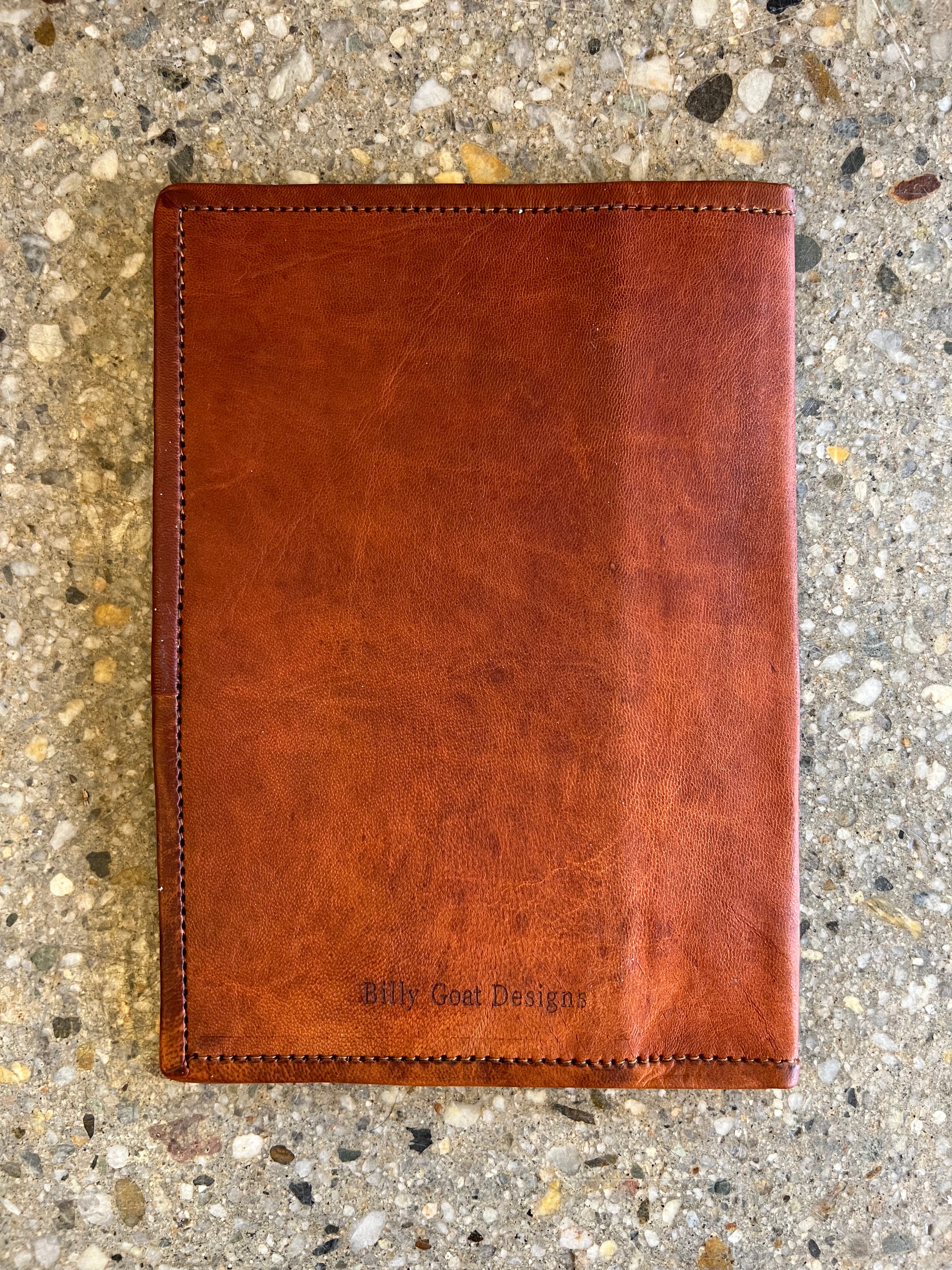 Goat Leather Book Cover A5