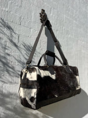 Cowhide Duffle Bag - Chocolate