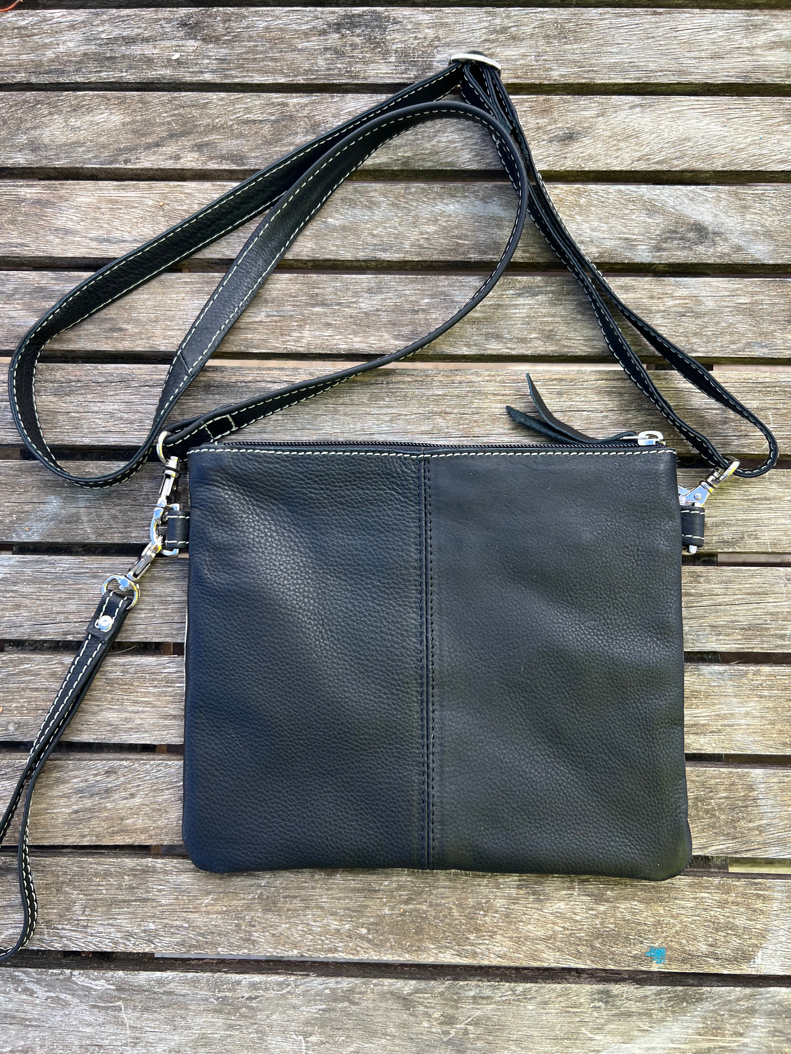 Cowhide Bag Costa Rica - Black 3