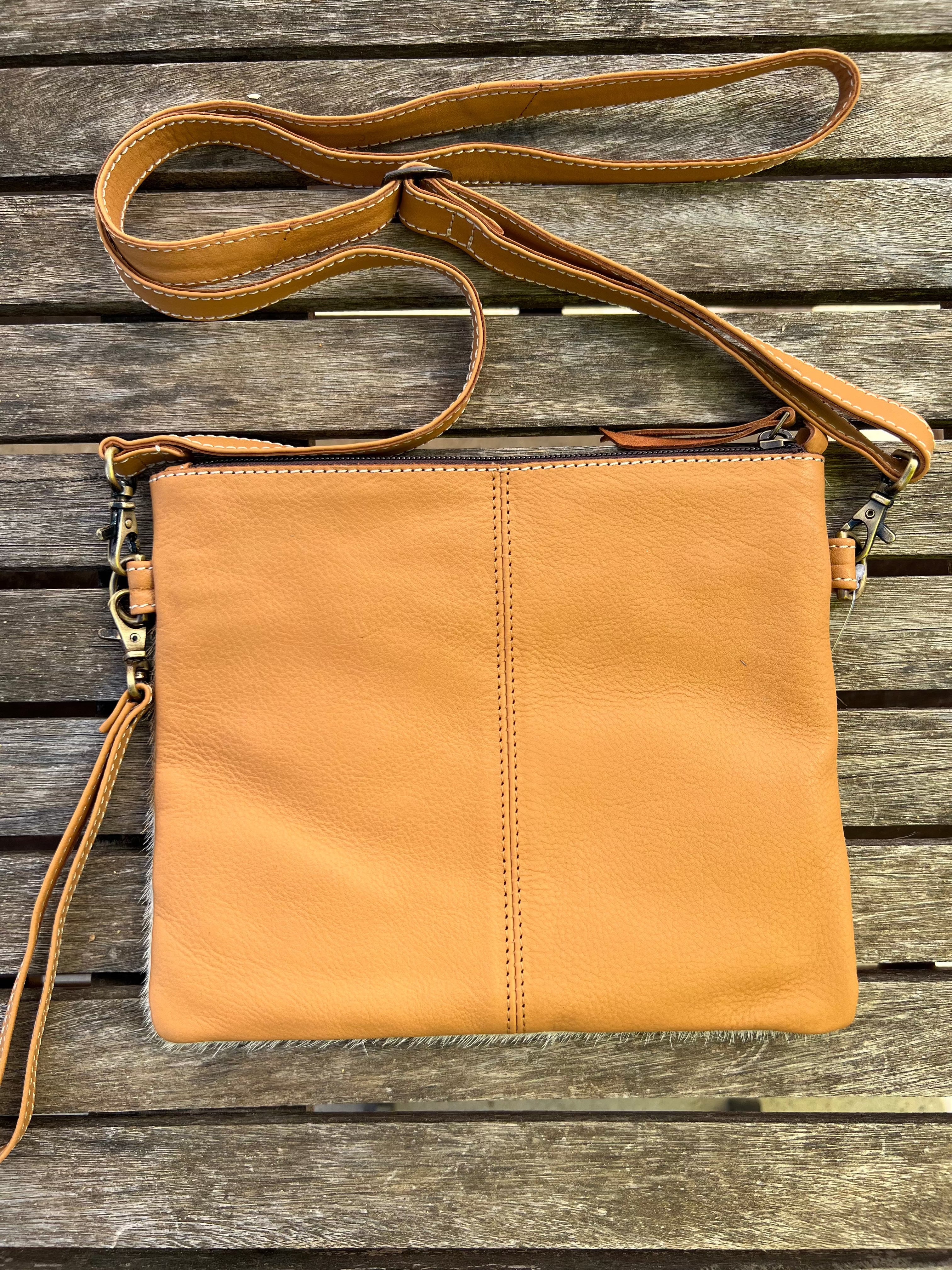 Cowhide Bag Costa Rica - Tan 2