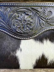 Cowhide Clutch Para - Black 4
