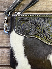 Cowhide Clutch Para - Black 4
