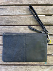 Cowhide Clutch Para - Black 4